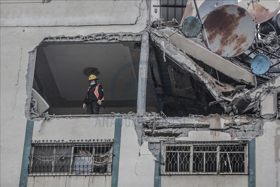 Serangan jet tempur Israel ke Gaza