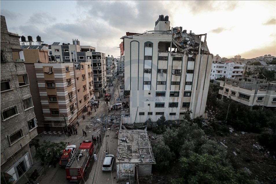 Serangan jet tempur Israel ke Gaza