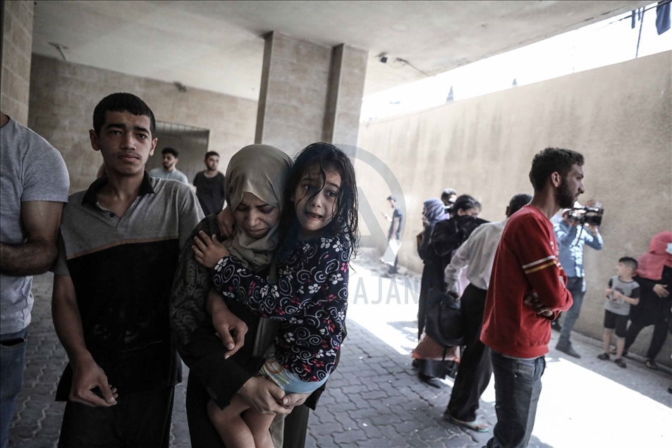 Así se registraron los ataques aéreos israelíes en la Franja de Gaza