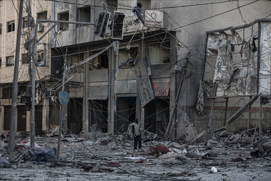 Les raids israéliens sur Gaza ont entraîné d'énormes dégâts matériels