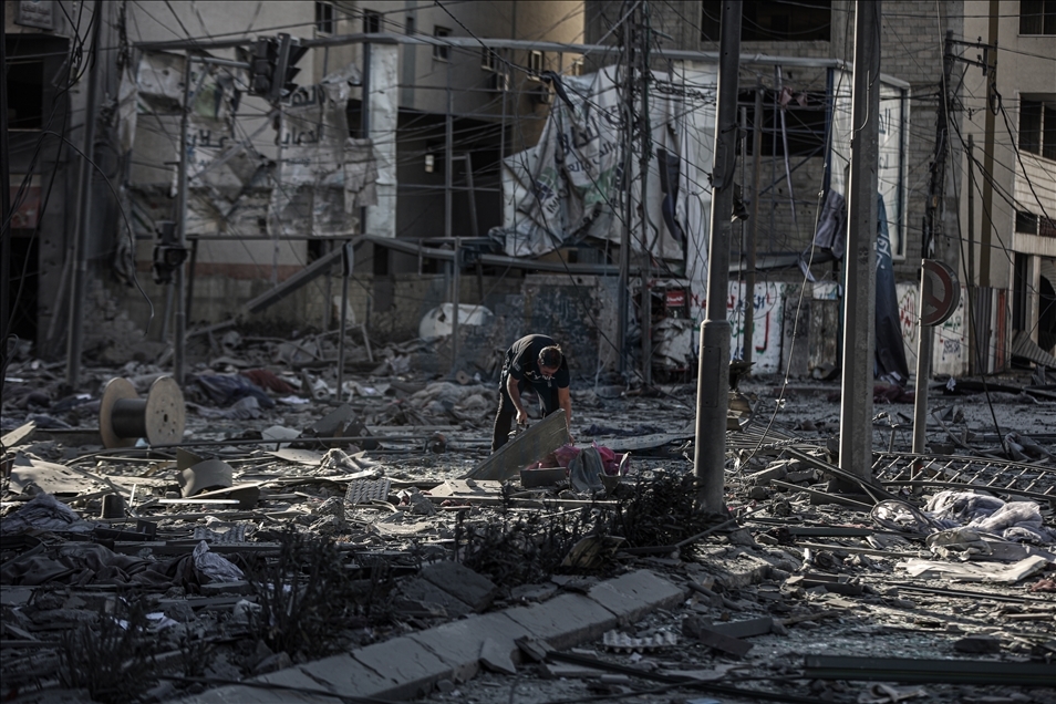 Les raids israéliens sur Gaza ont entraîné d'énormes dégâts matériels