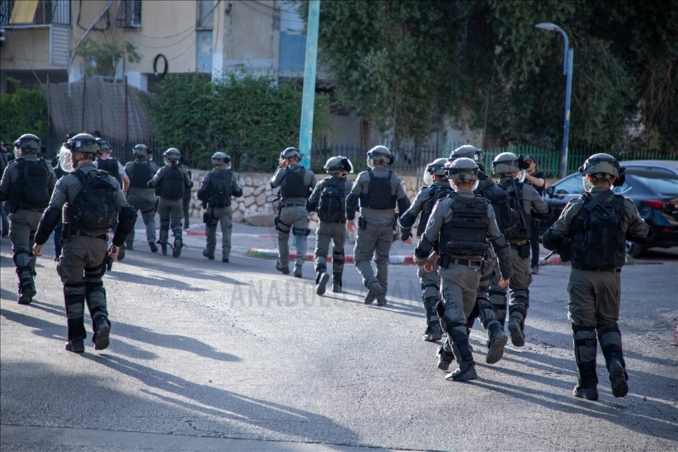 Funeral prayer for a Palestinian killed by Israeli gunman in Tel Aviv