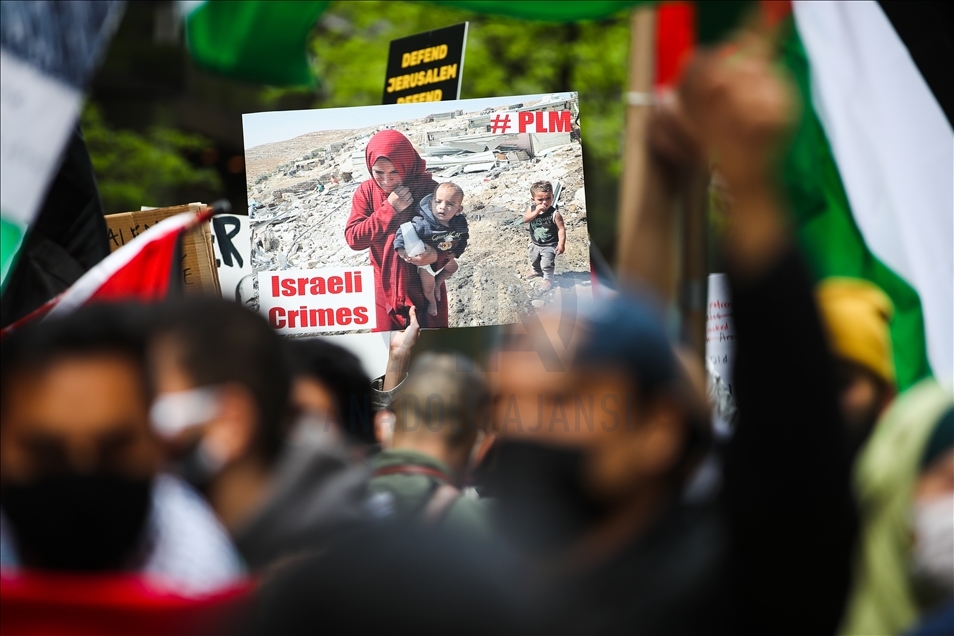 Tension rises during anti-Israel rally in New York City