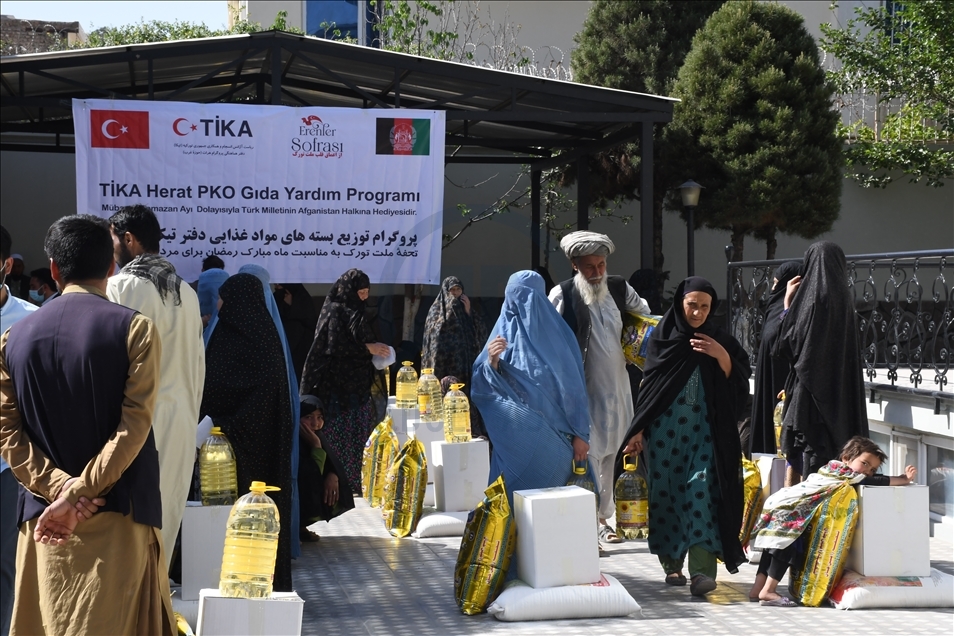 کمک‌های انسانی ترکیه به نیازمندان افغانستان
