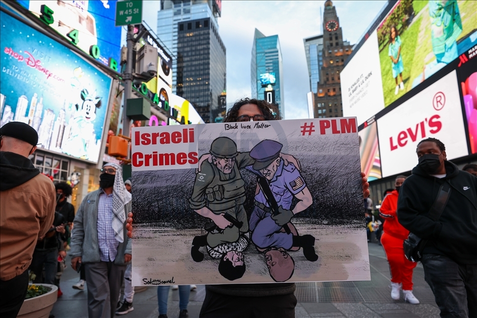 Tension rises during anti-Israel rally in New York City