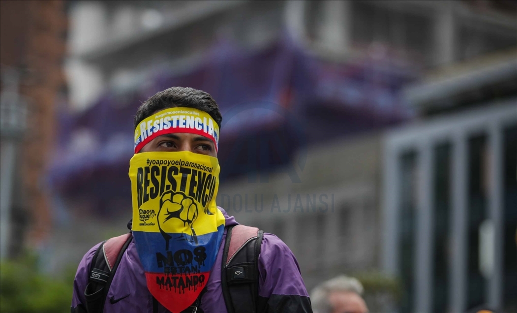 Nueva jornada de paro nacional contra el Gobierno de Colombia