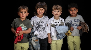 İHH Suriyeli yetim çocuklara bayramlık dağıttı