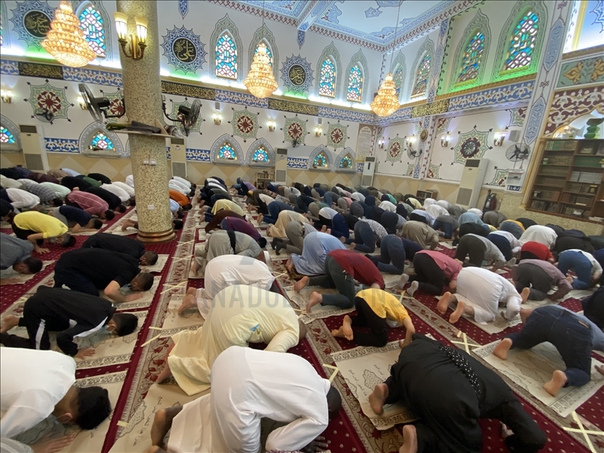 ھەولێر.. رێوڕەسمی نوێژی جەژنی رەمەزان بەڕێوەچوو