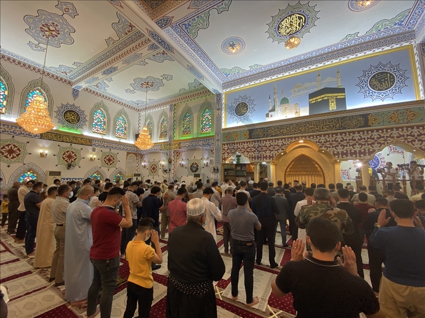 ھەولێر.. رێوڕەسمی نوێژی جەژنی رەمەزان بەڕێوەچوو