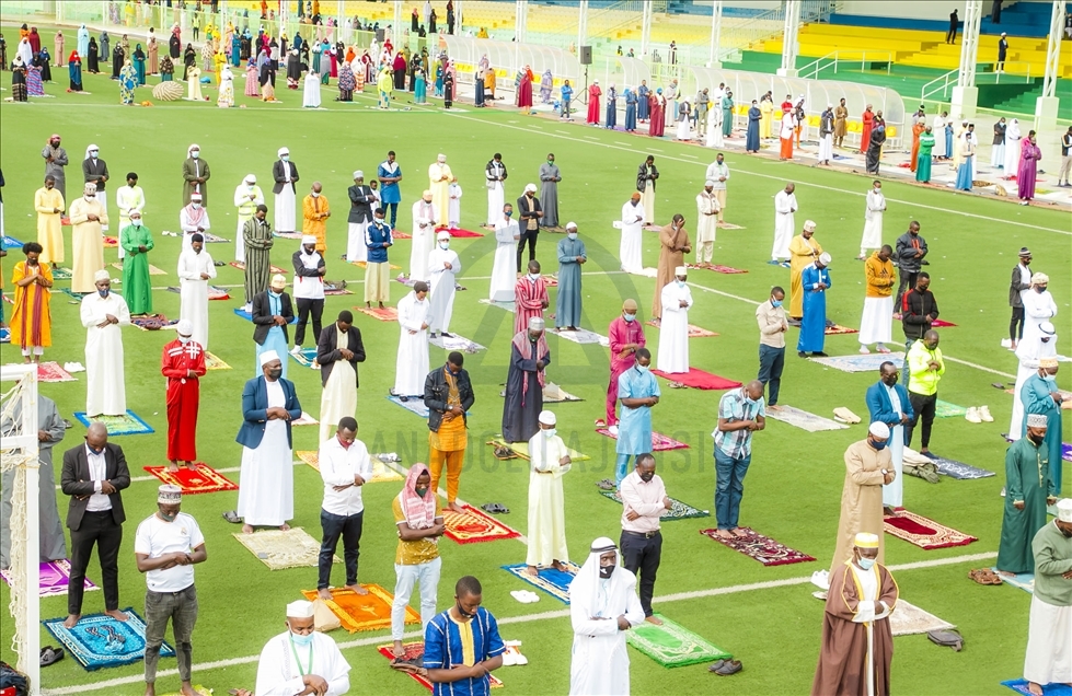 Ruanda'da Ramazan Bayramı namazı