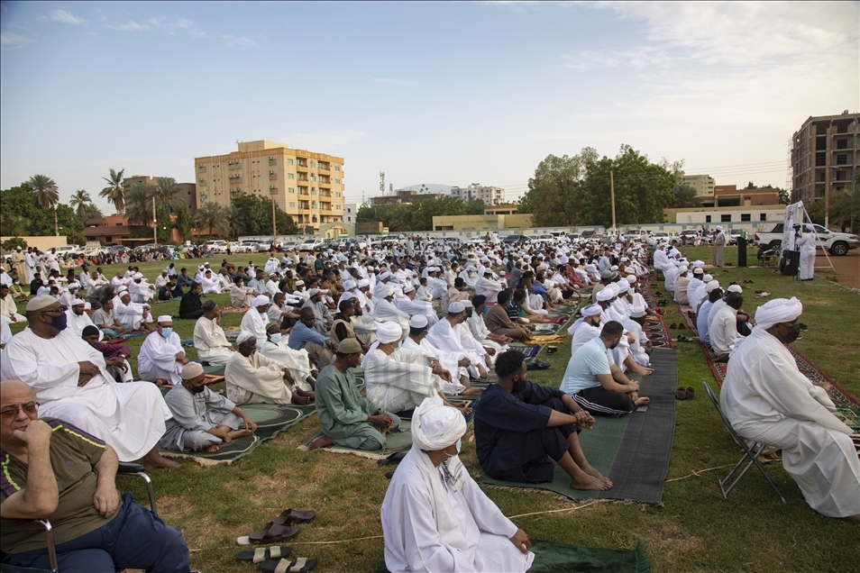 Eid al-Fitr prayer in Sudan