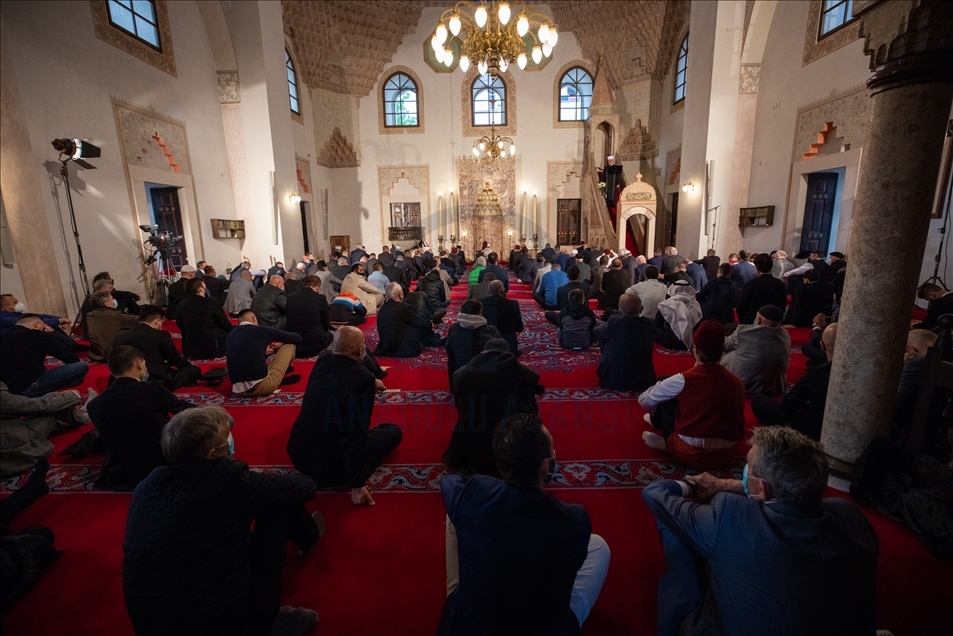 Eid al-Fitr prayer in Bosnia and Herzegovina