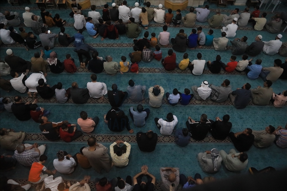 Eid al-Fitr prayer in Al Bab