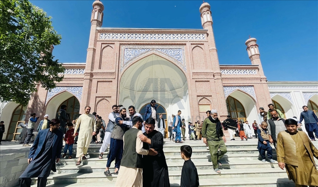 Eid al-Fitr prayer in Afghanistan