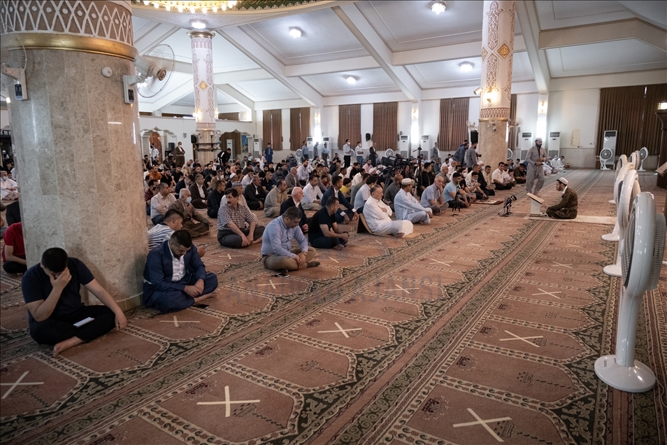 سلێمانی.. بەڕێوەچوونی نوێژی جەژنی رەمەزان