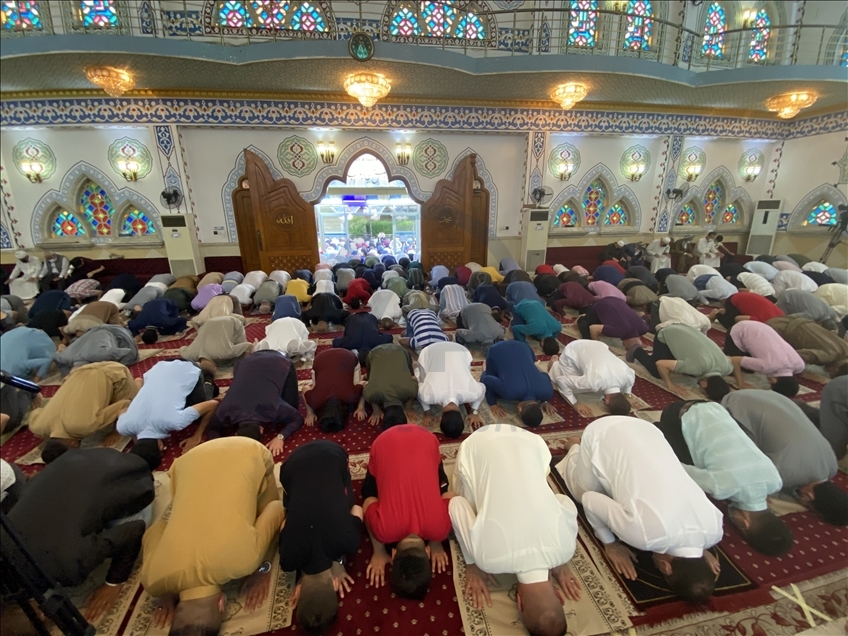 ھەولێر.. رێوڕەسمی نوێژی جەژنی رەمەزان بەڕێوەچوو