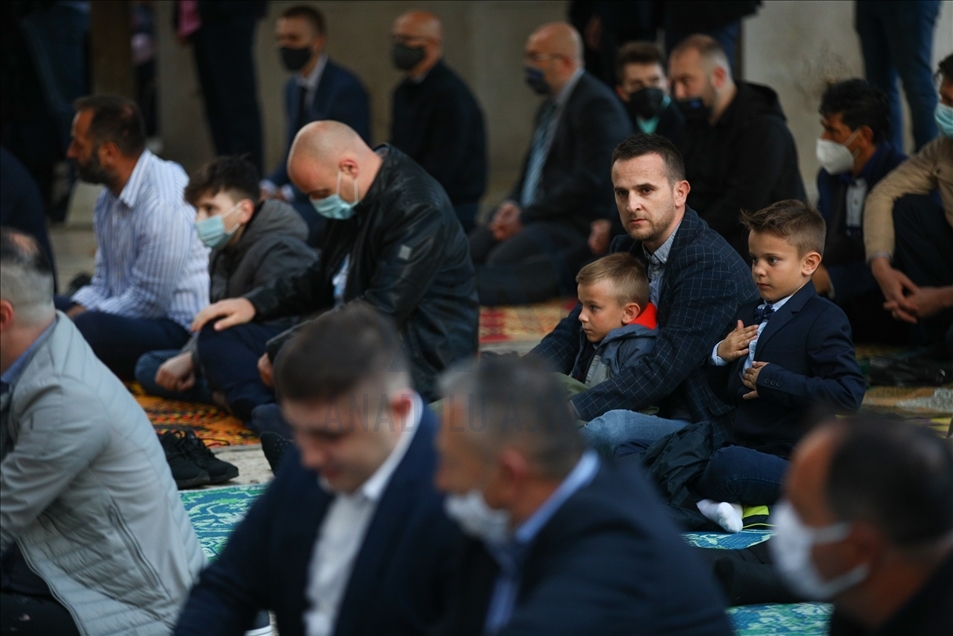 Eid al-Fitr prayer in Bosnia and Herzegovina