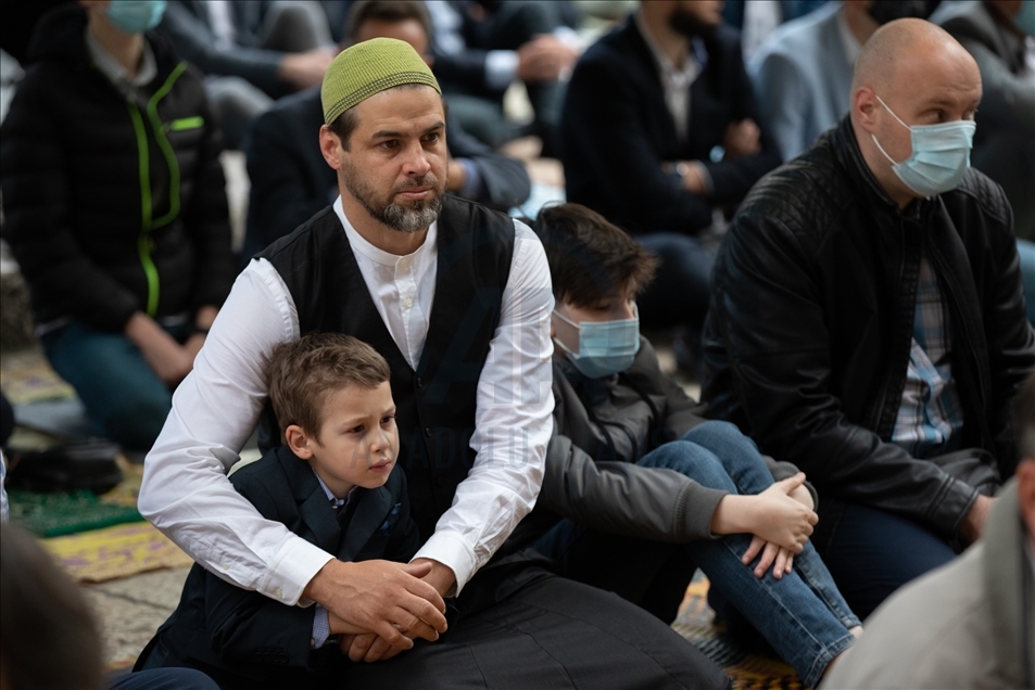 Eid al-Fitr prayer in Bosnia and Herzegovina