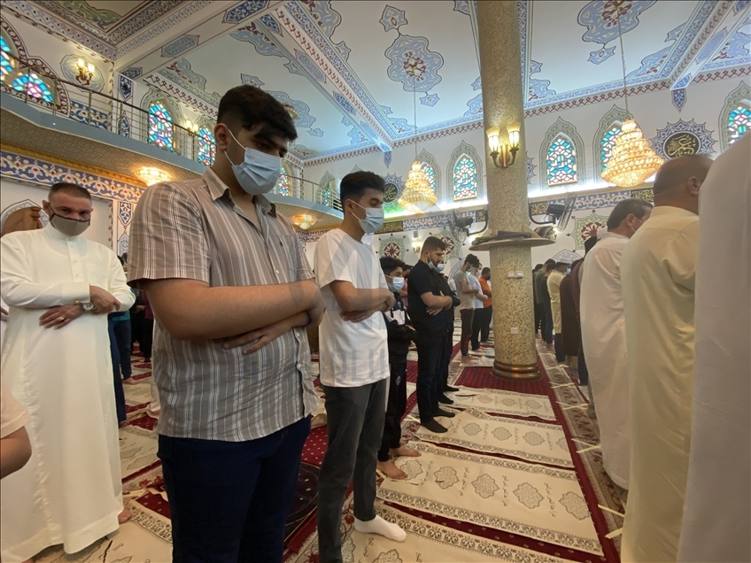 ھەولێر.. رێوڕەسمی نوێژی جەژنی رەمەزان بەڕێوەچوو