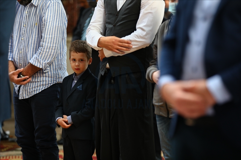 Eid al-Fitr prayer in Bosnia and Herzegovina