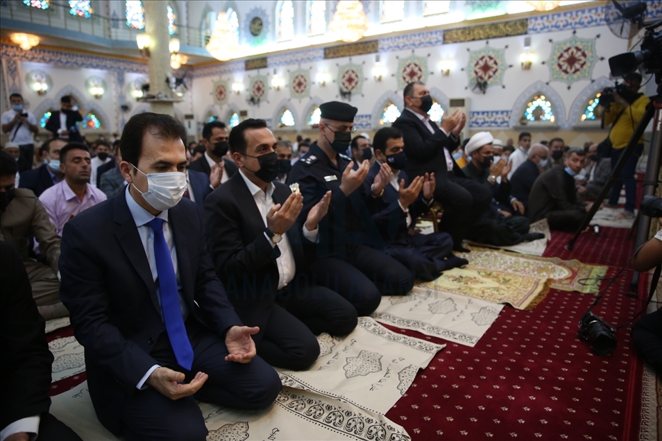 ھەولێر.. رێوڕەسمی نوێژی جەژنی رەمەزان بەڕێوەچوو