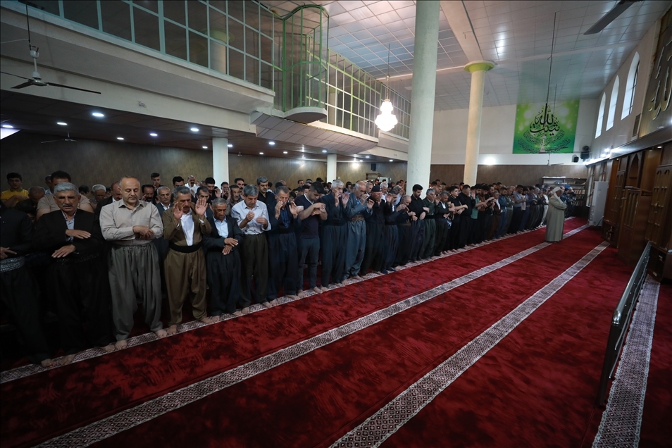 ھەورامان .. بەڕێوەچوونی نوێژی جەژنی رەمەزان