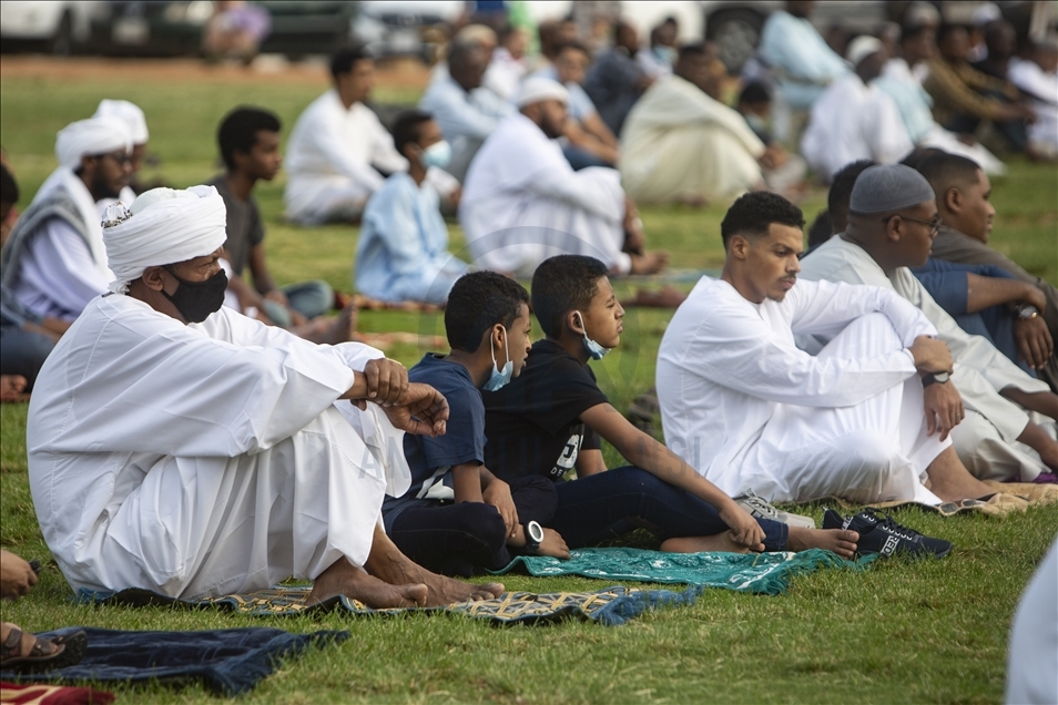 Eid al-Fitr prayer in Sudan