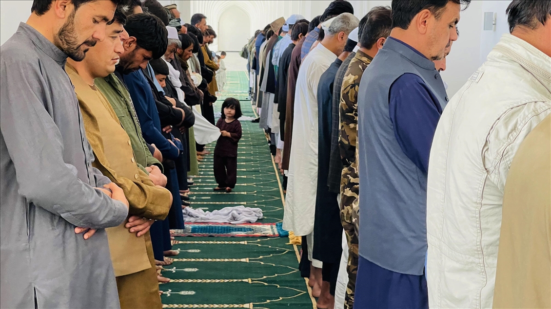 Eid al-Fitr prayer in Afghanistan