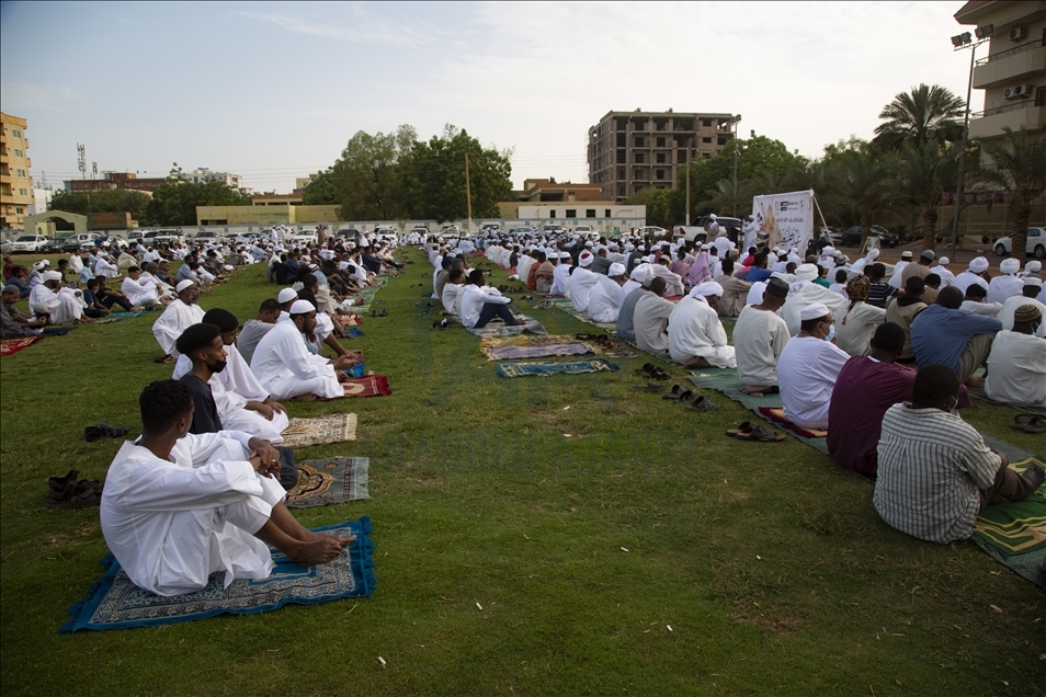 Eid al-Fitr prayer in Sudan