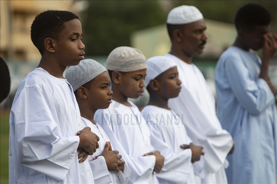 Eid al-Fitr prayer in Sudan
