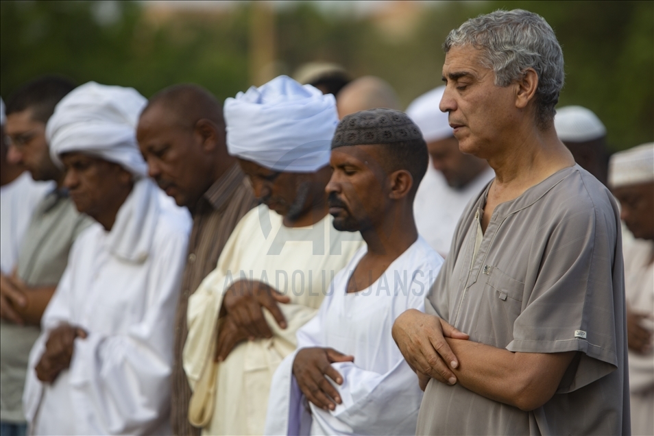 Eid al-Fitr prayer in Sudan