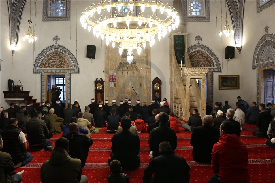 Eid al-Fitr prayer in Kosovo