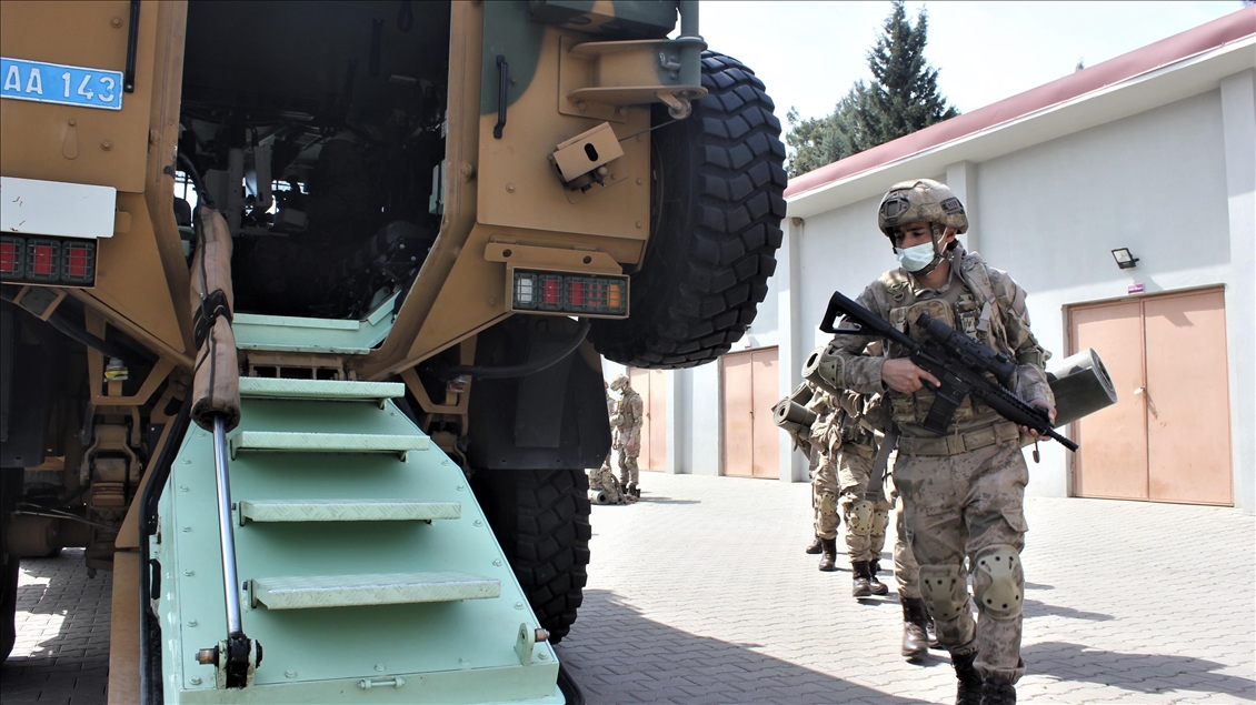 Teröristlerin korkulu rüyası "Korkutlar" Amanoslar'da elleri tetikte vatan nöbeti tutuyor