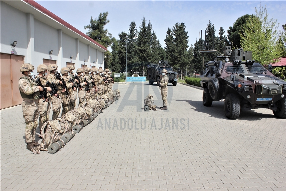 Teröristlerin korkulu rüyası "Korkutlar" Amanoslar'da elleri tetikte vatan nöbeti tutuyor