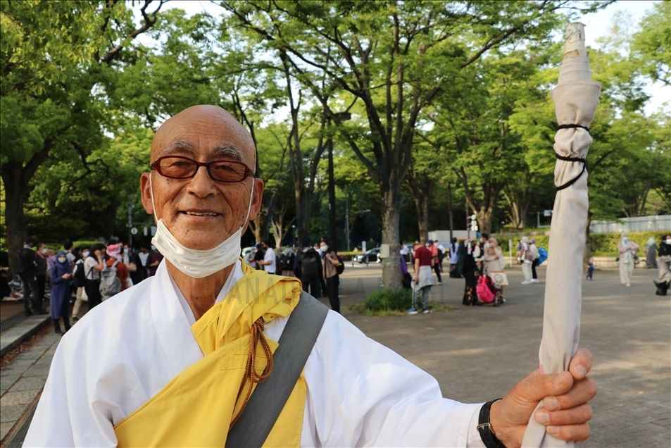 Japonya'da "Filistin Dayanışması ve Kudüs" gösterisi düzenlendi