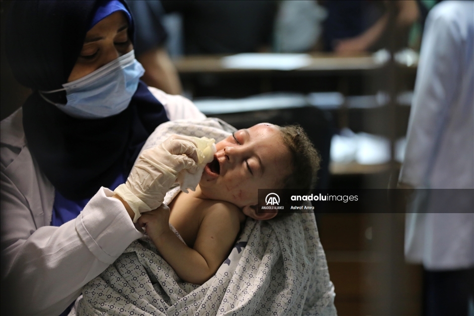 İsrail ordusunun abluka altındaki Gazze'ye düzenlediği saldırıda 7 kişi daha şehit oldu