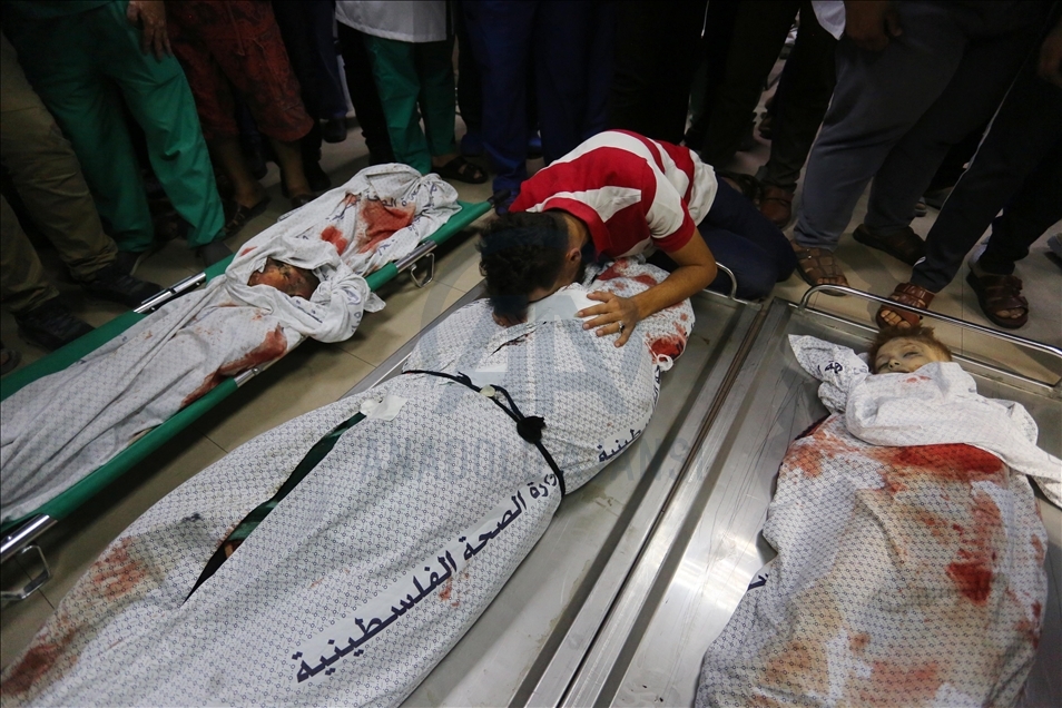 مجزرة جديدة.. 7 شهداء بقصف إسرائيل لمنزل على ساكنيه بغزة