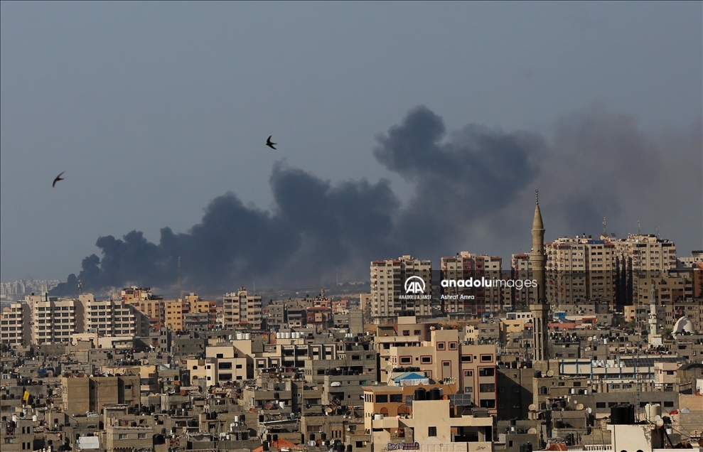 İsrail'in Gazze'ye hava saldırıları sürüyor