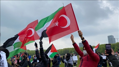 İsrail’in Filistinlilere yönelik saldırıları birçok ülkede protesto edildi
