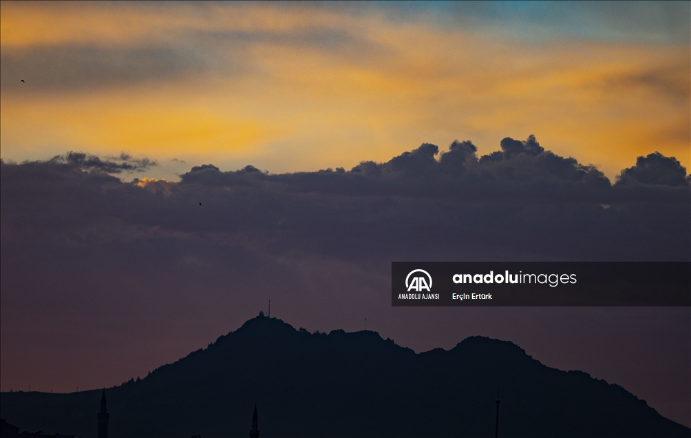 Ankara'da gün doğumu