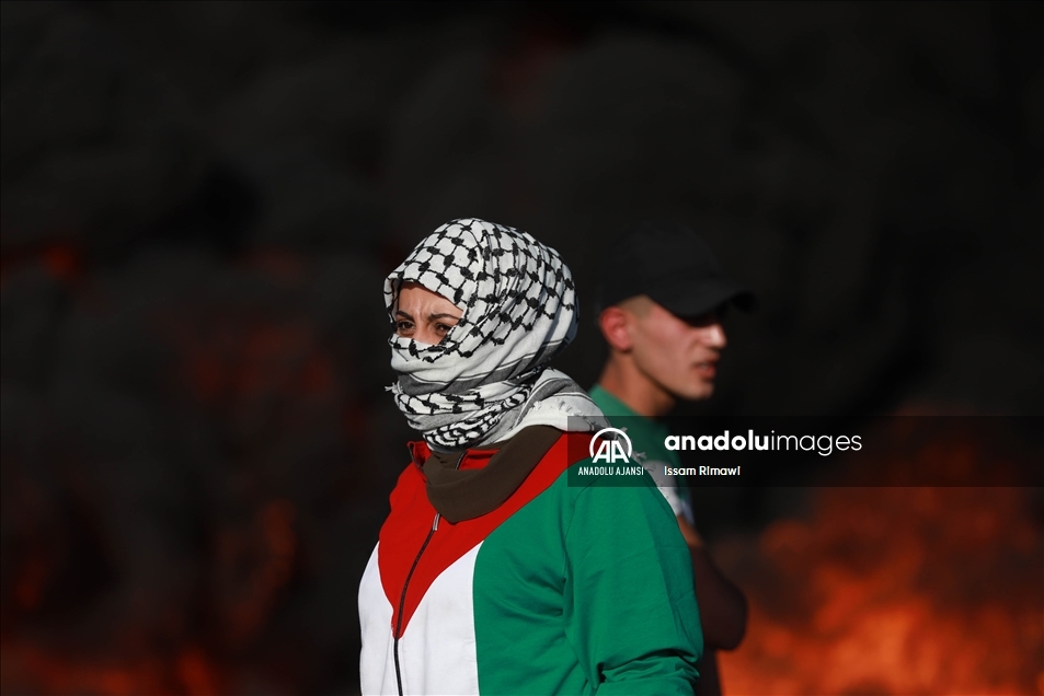 İsrail güçleri Batı Şeria'daki gösterilere müdahale etti