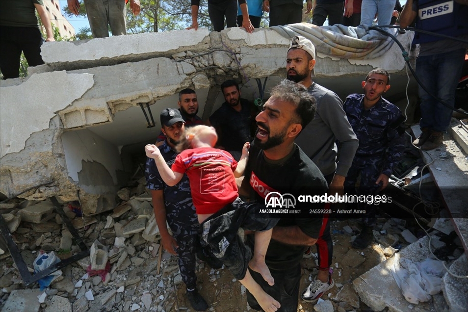 Gaza: le bilan de l'agression israélienne s'alourdit à 181 morts, dont 52 enfants et 31 femmes