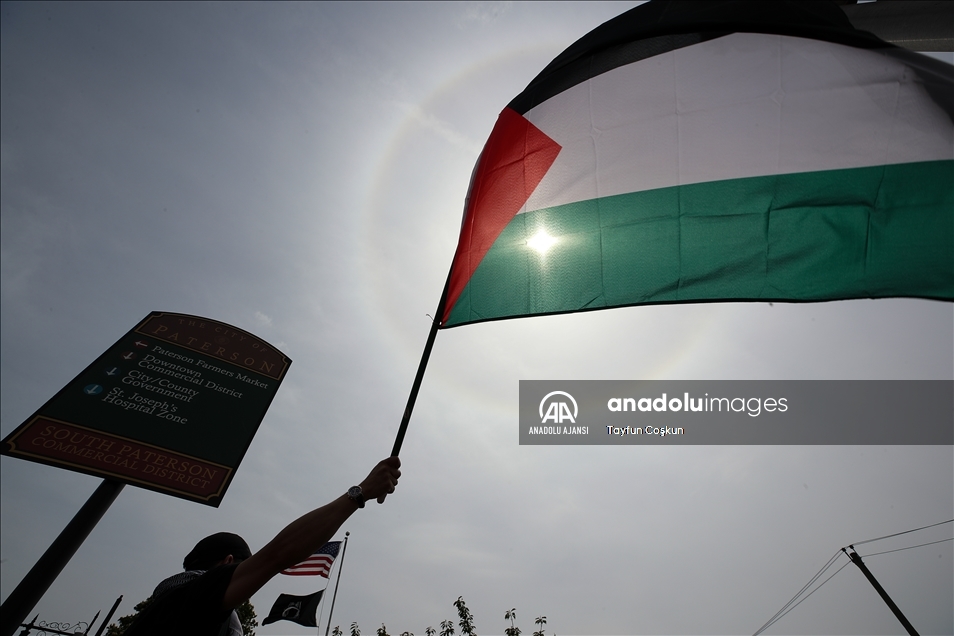 ABD'de Filistin’e destek gösterisi
