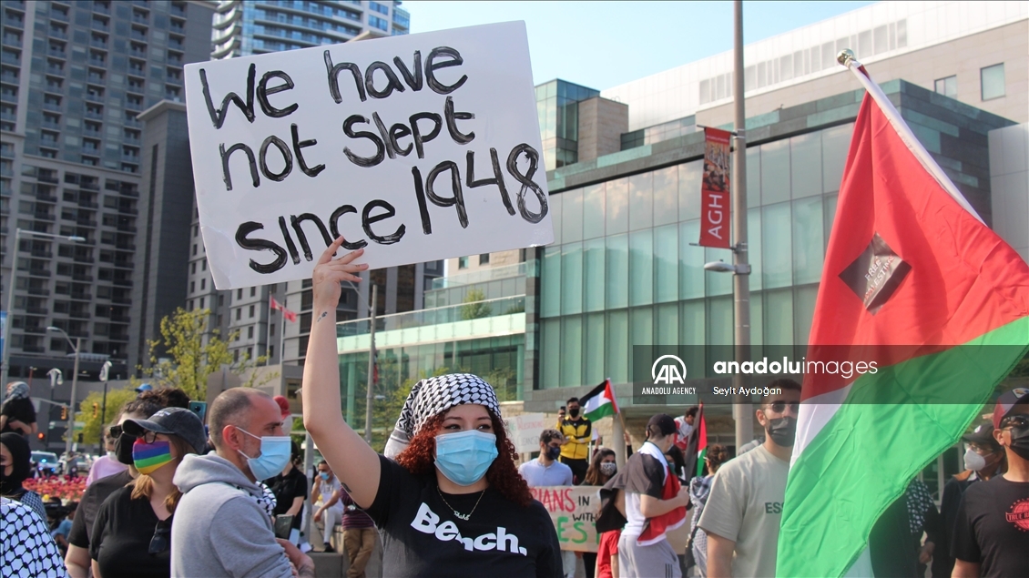 Kanada, protesta masive kundër sulmeve izraelite ndaj palestinezëve