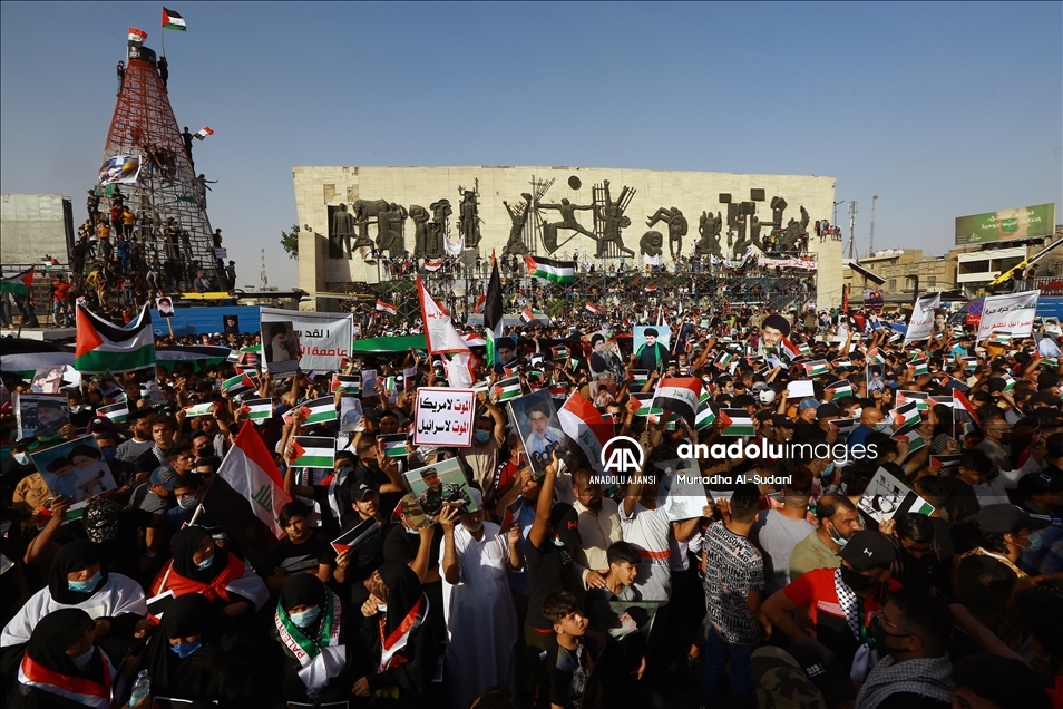 Irak’ta "Filistin’e destek mitingi"