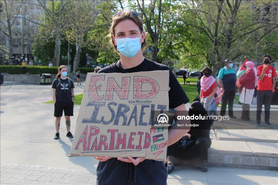 Kanada, protesta masive kundër sulmeve izraelite ndaj palestinezëve