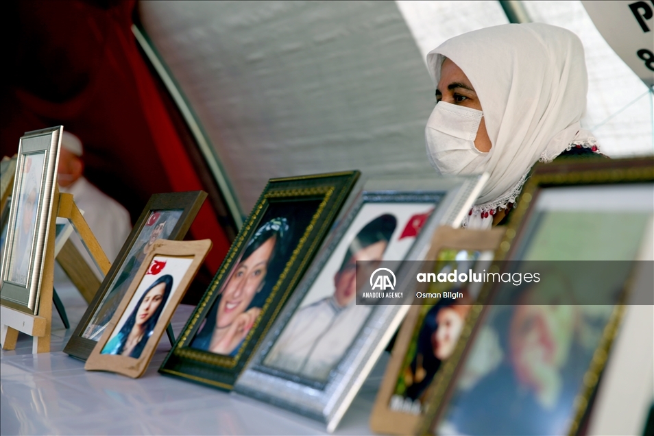 Dayikên Diyarbekirê ji bo nobeda ewladan piştî 17 roj navberê dîsa li ber avahiya HDPyê ne