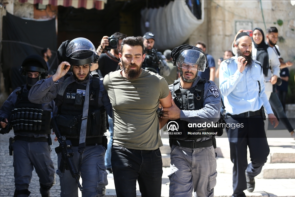 الشرطة الإسرائيلية تمنع وقفة سلمية في "باب العامود" بالقدس
