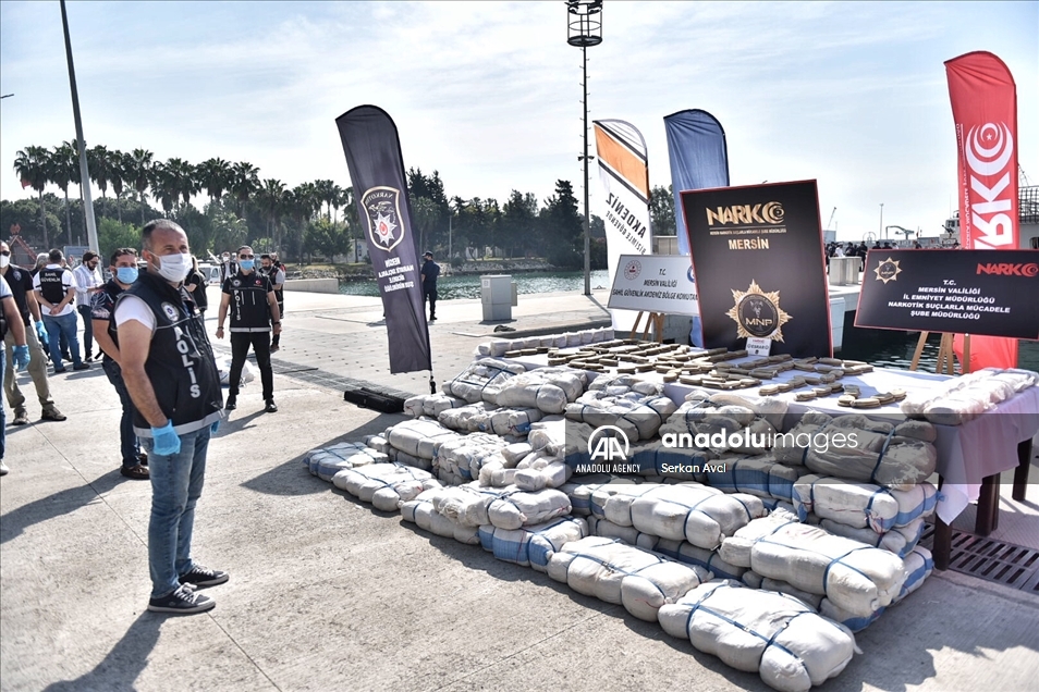 تركيا.. ضبط 1.5 طن من المخدرات قبالة سواحل سوريا