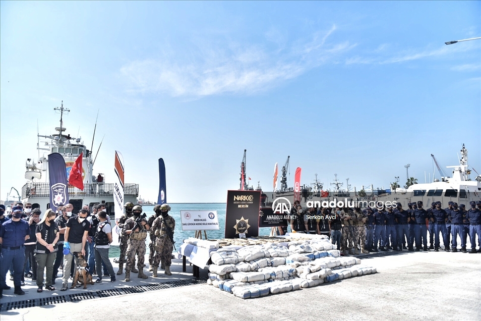 تركيا.. ضبط 1.5 طن من المخدرات قبالة سواحل سوريا